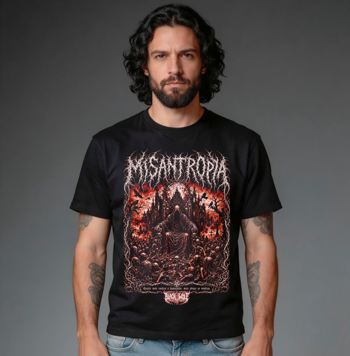 Nome do produto: Camiseta Quality - Misantropia