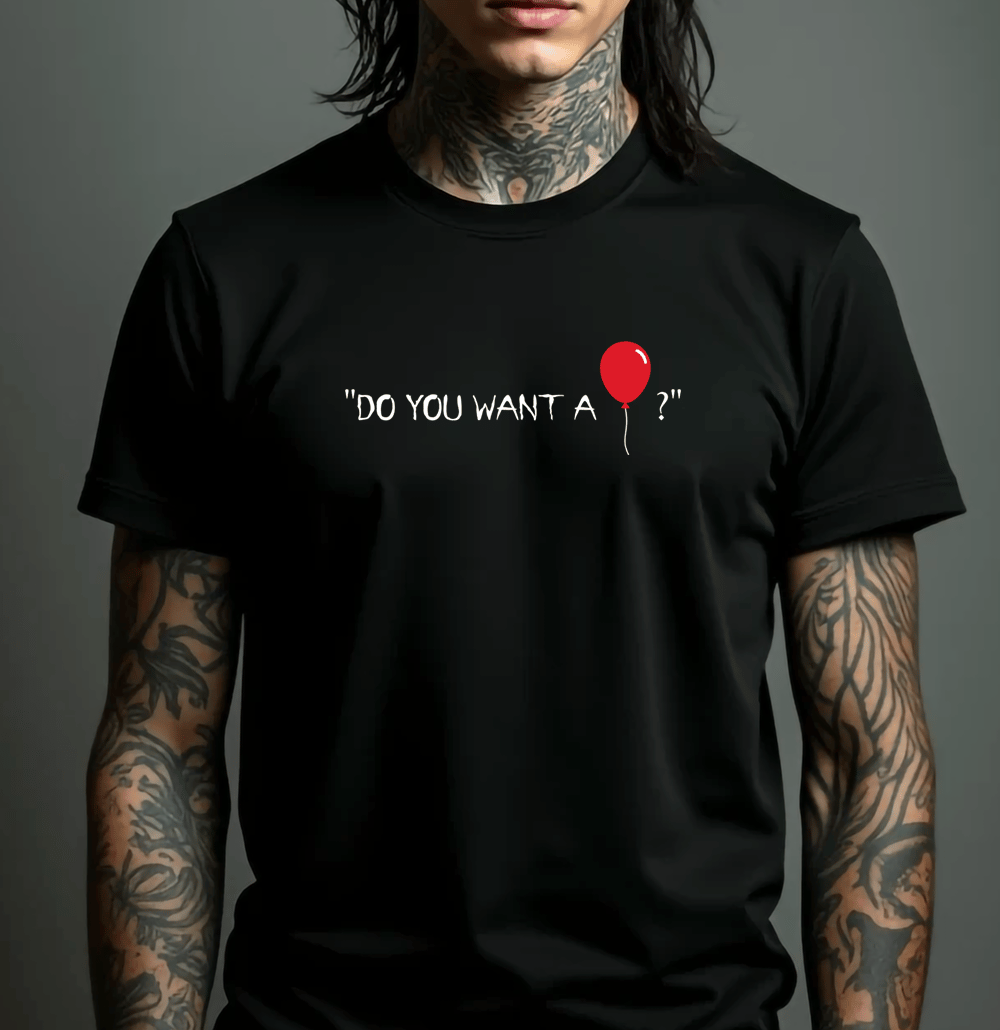 Nome do produto: Camiseta Quality - Do you want a balloon? (IT)