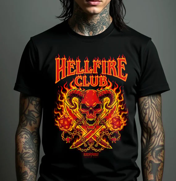 Camiseta - Hellfire Club