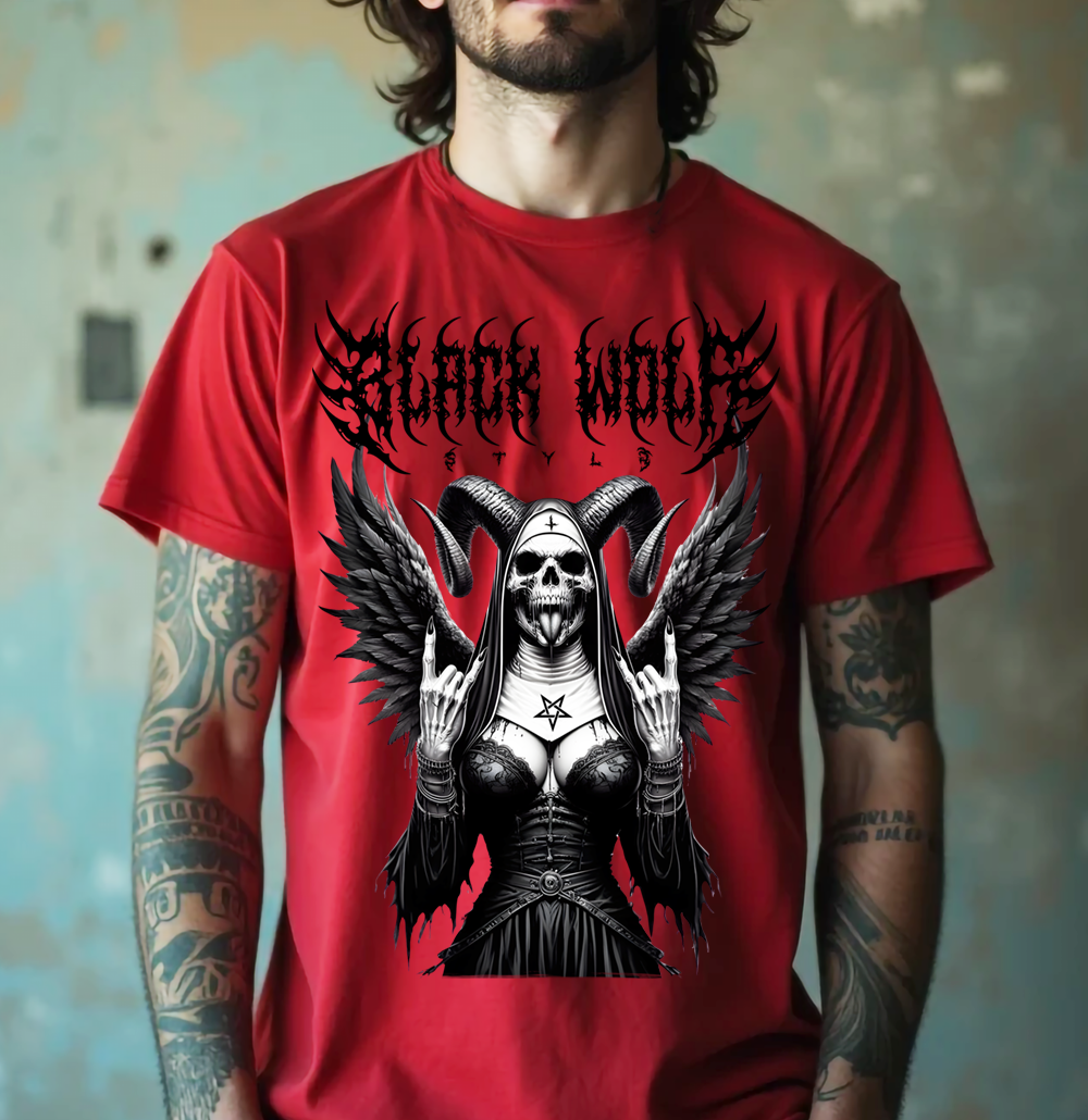Nome do produto: Camiseta - Dark Nun