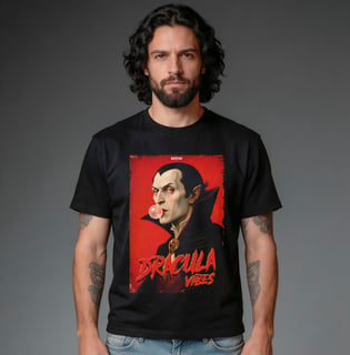 Camiseta Quality - Dracula Vibes