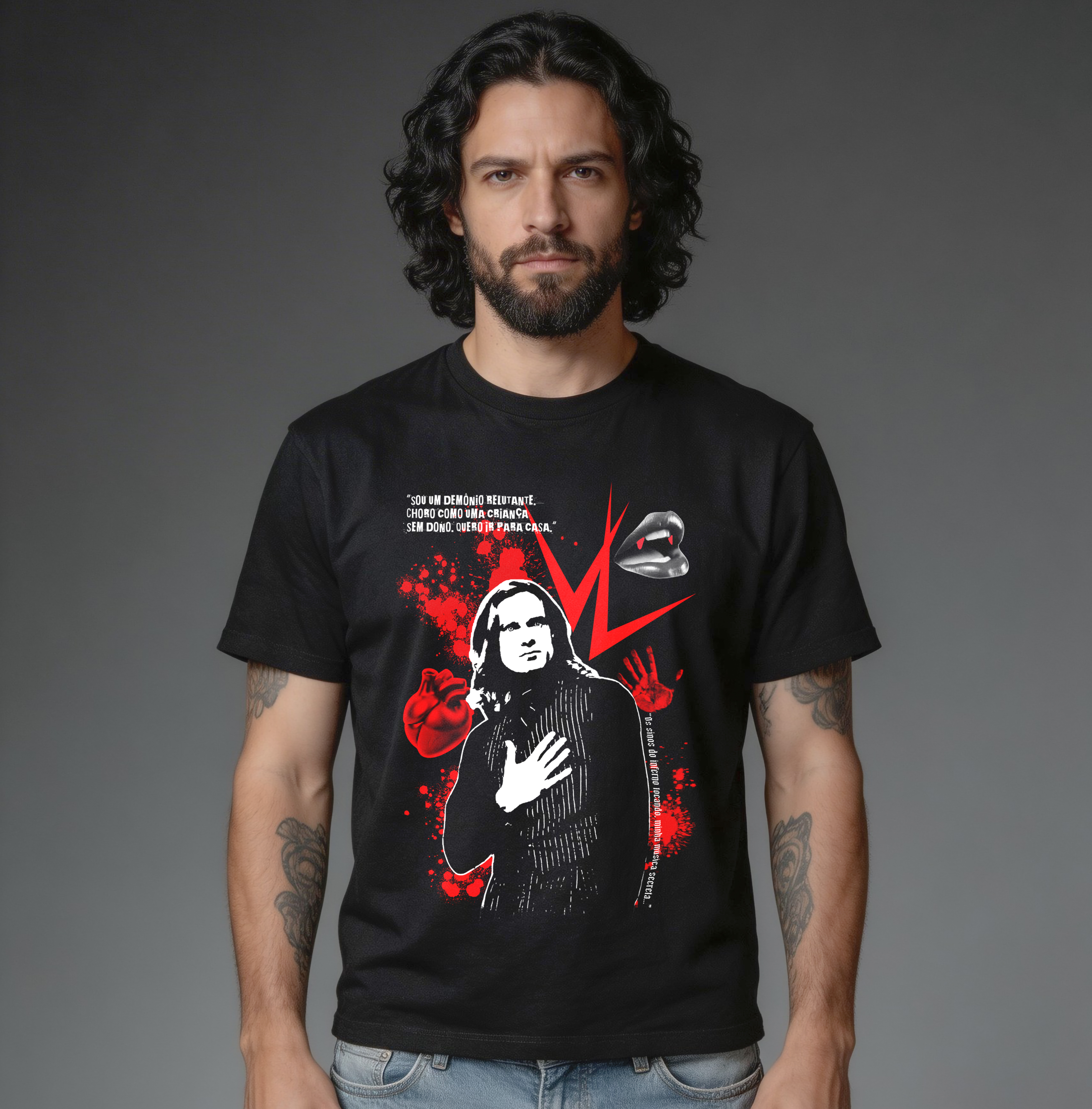 Nome do produto: Camiseta Quality - Vampiro Lestat