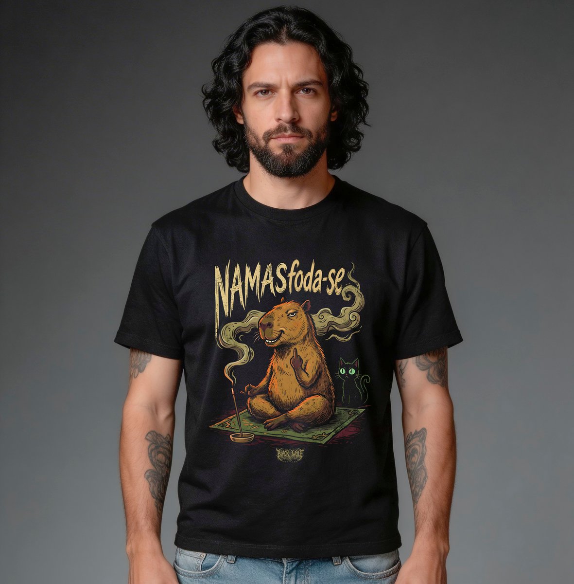 Nome do produto: Camiseta Quality - Namasfoda-se