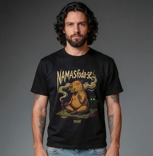 Nome do produto Camiseta Quality - Namasfoda-se