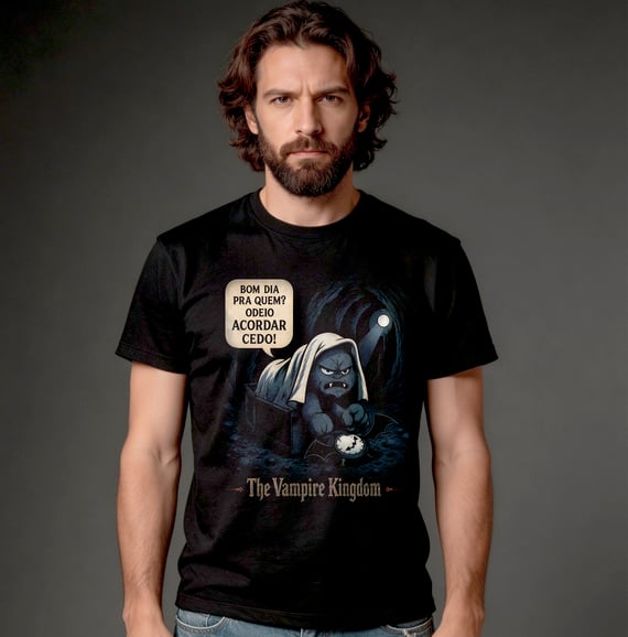 Camiseta Quality - Mascote The Vampire Kingdom