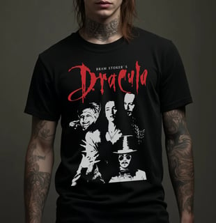 Camiseta - Dracula, de Bram Stoker