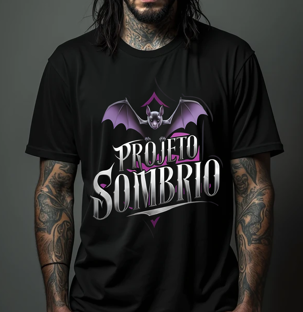 Nome do produto: Camiseta - Projeto Sombrio
