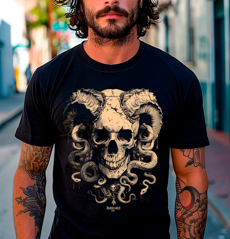 Nome do produto: Skull & Snake