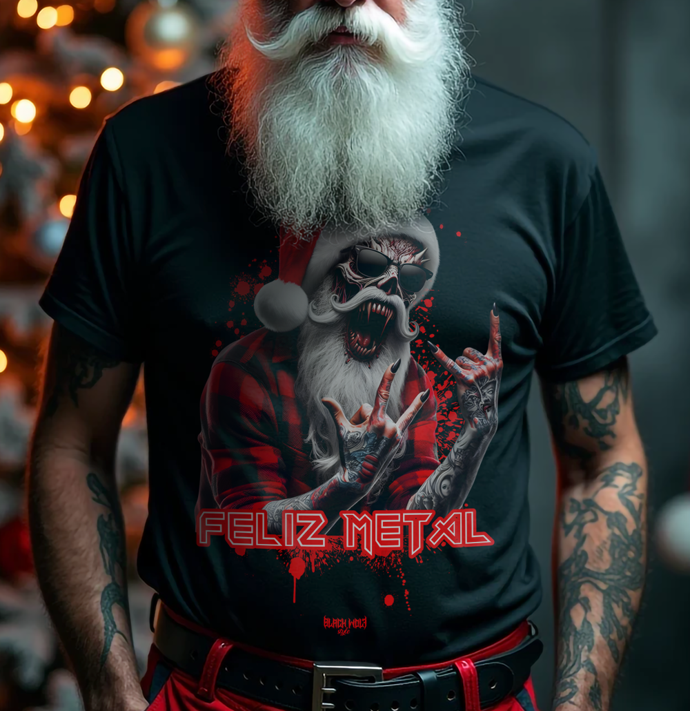 Camiseta - Feliz Metal