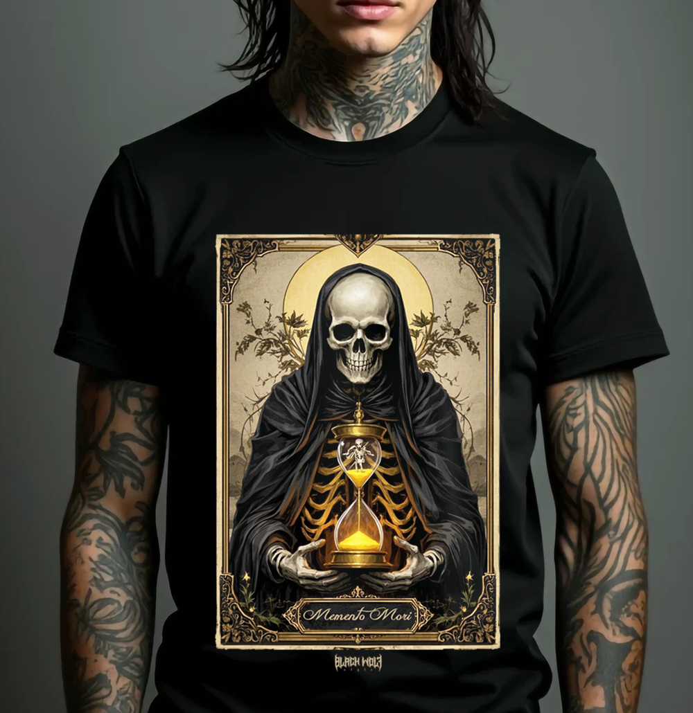 Nome do produto: Camiseta - Memento Mori