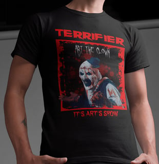 Camiseta - Terrifier - Art the clown