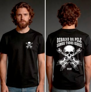 Camiseta Quality - Debaixo da Pele somos todos Iguais
