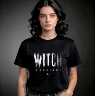 Nome do produto Camiseta Quality - Witch Presence