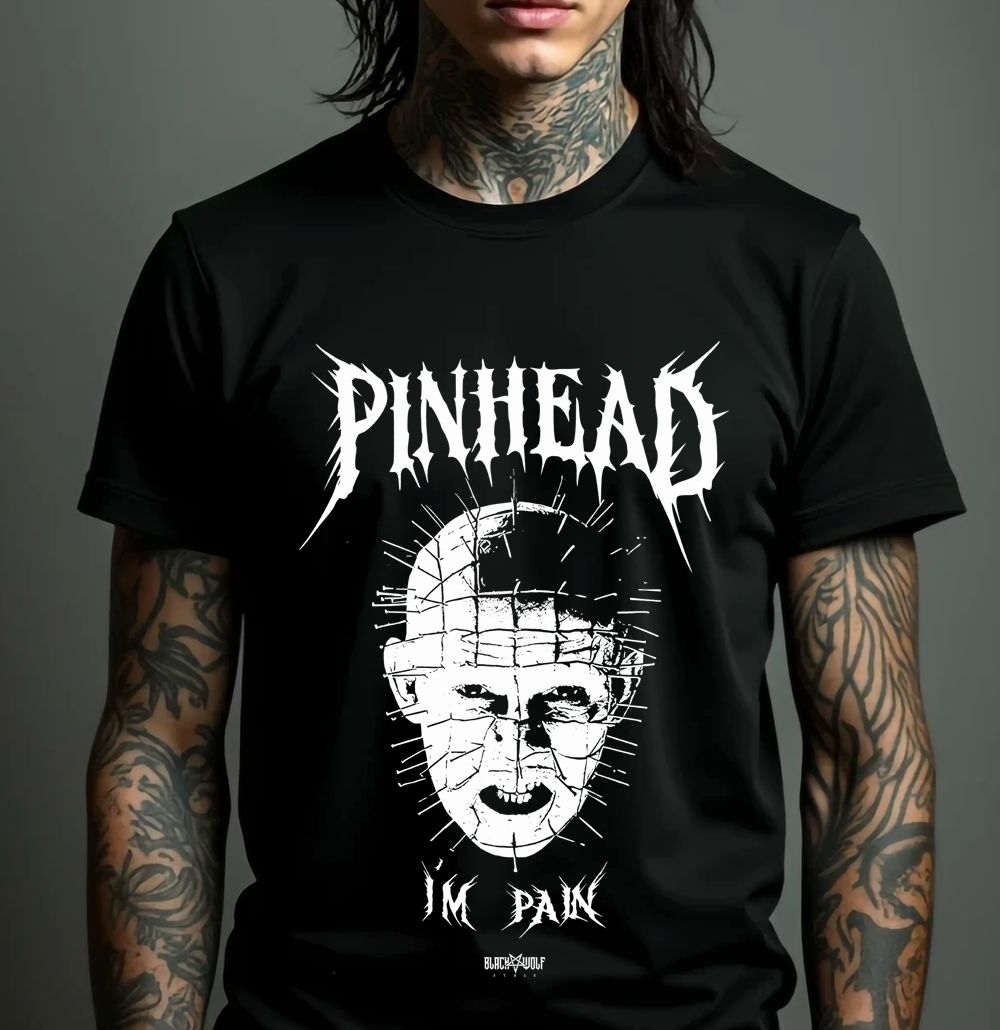 Nome do produto: Camiseta - I´m Pain (Pinhead)