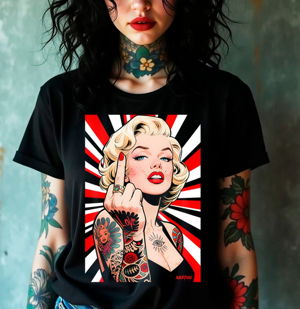 Nome do produto: Baby Long - Marilyn Monroe (Fuck Off)