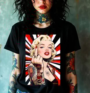 Nome do produto Baby Long - Marilyn Monroe (Fuck Off)