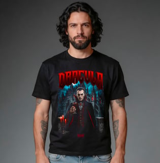Nome do produto Camiseta Quality - Conde Dracula