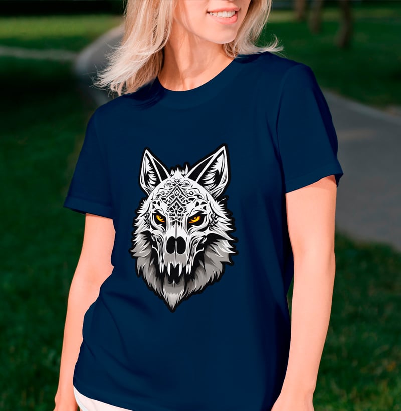 Nome do produto: Wolf Skull 