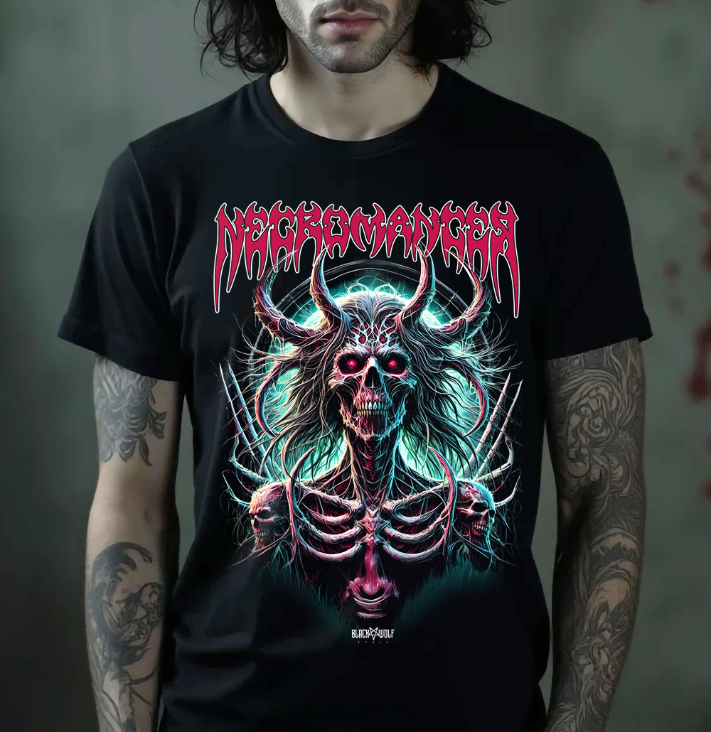 Nome do produto: Camiseta - Necromancer