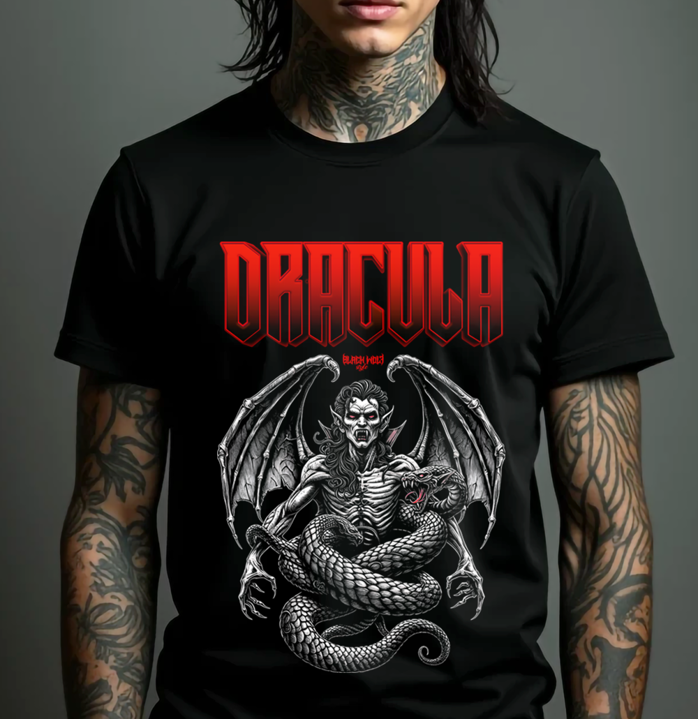 Nome do produto: Camiseta - Dracula