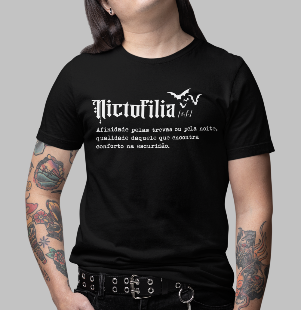 Nome do produto: Camiseta - Nictofilia