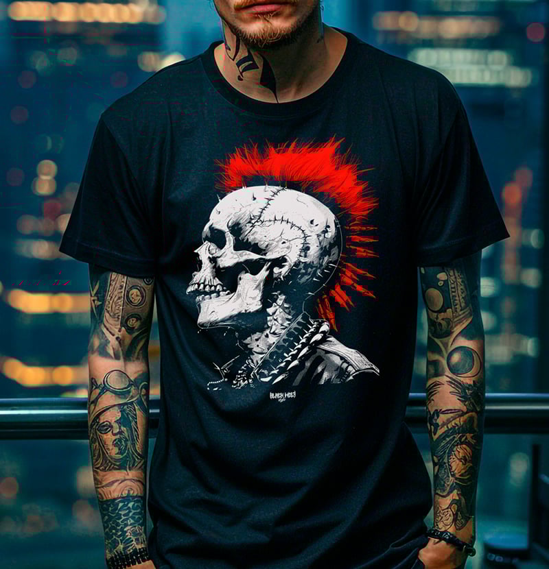 Nome do produto: Punk Skull