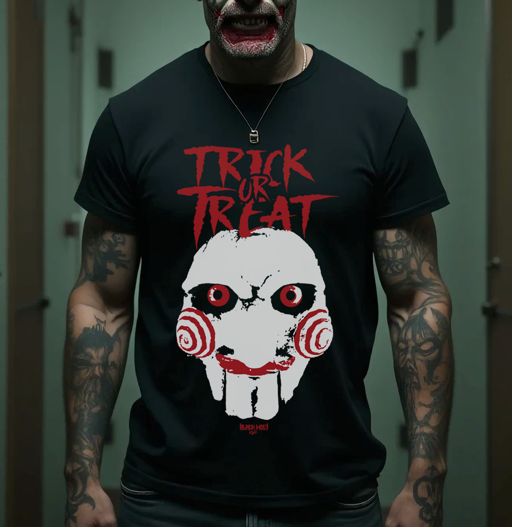 Camiseta - Jigsaw Trick or Treat