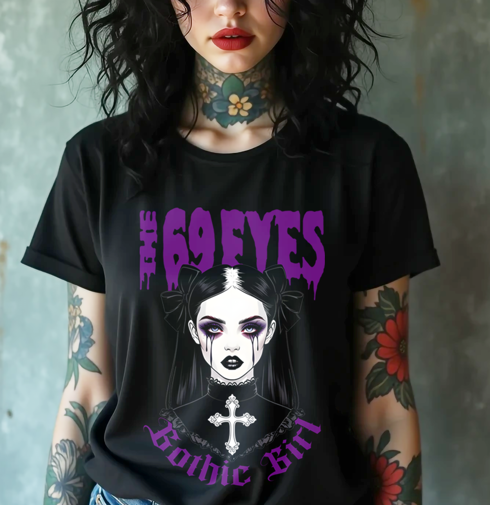 Nome do produto: Baby Long - The 69 Eyes (Gothic Girl)