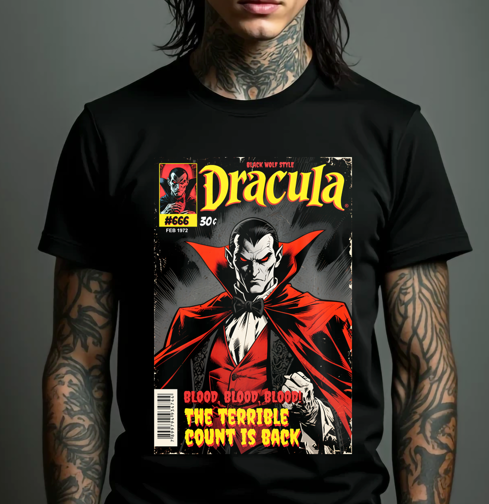 Nome do produto: Camiseta - Dracula HQ