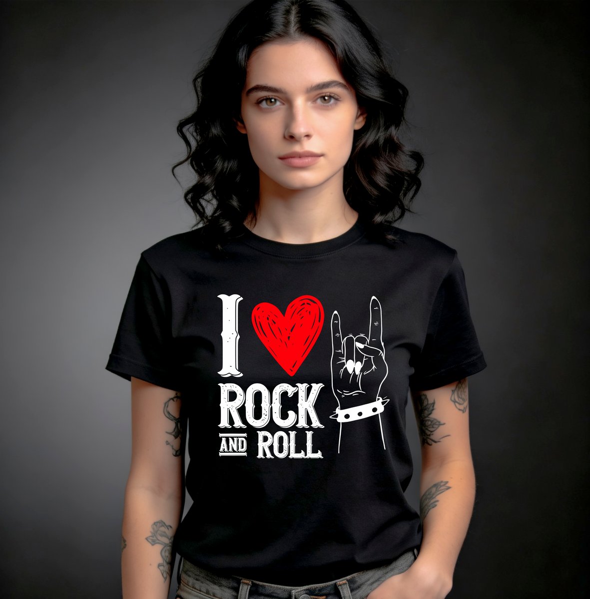 Nome do produto: Baby Long - I Love Rock and Roll