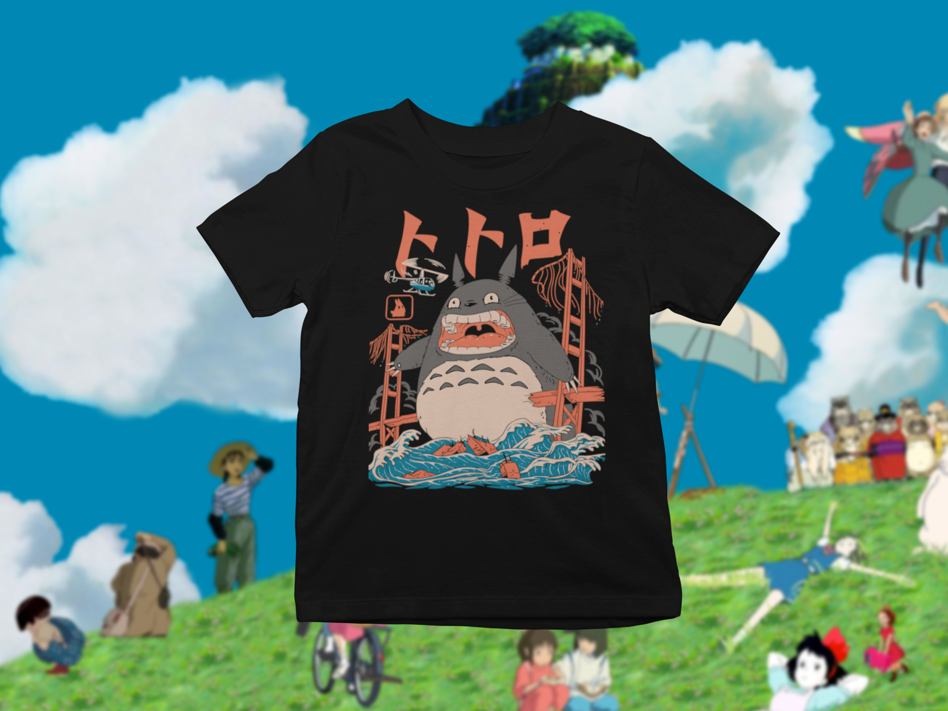 Camiseta Studio Ghibli (BIG TOTORO)