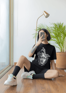 Nome do produto camiseta medusa
