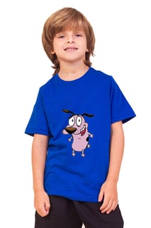 Blusa Infantil - Cão Coragem