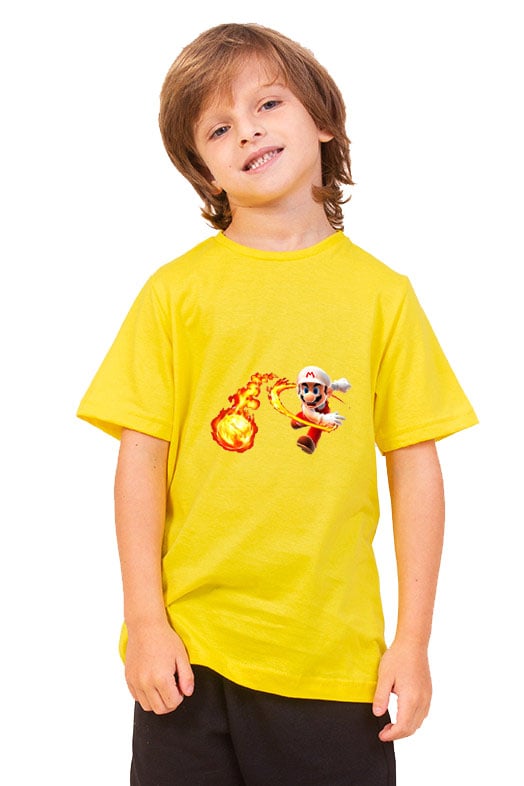 Blusa Infantil - Super Mário