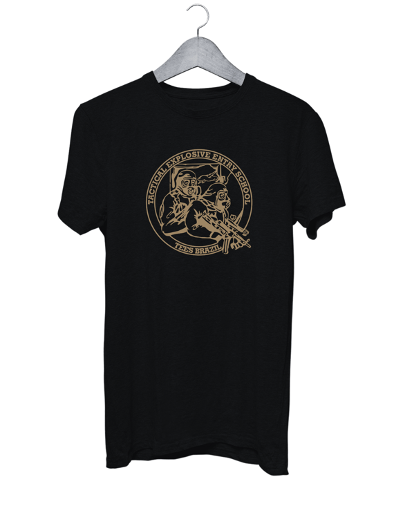 Camiseta TEES logo frontal (Tan/Areia)