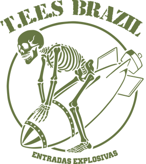 Nome do produto Entradas Explosivas Skull (verde oliva)