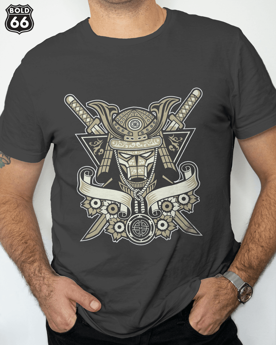Nome do produto: COLEÇÃO CLASSIC - Camiseta Samurai