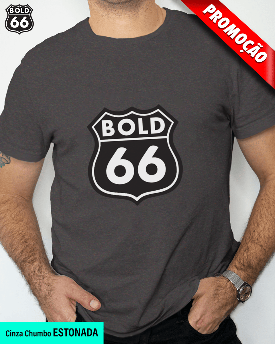 Nome do produto: Coleção PREMIUM - Camiseta BOLD66