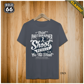 Nome do produto COLEÇÃO CLASSIC - Camiseta Street Photographer
