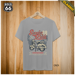 Nome do produto COLEÇÃO CLASSIC - Camiseta Scooter Pride