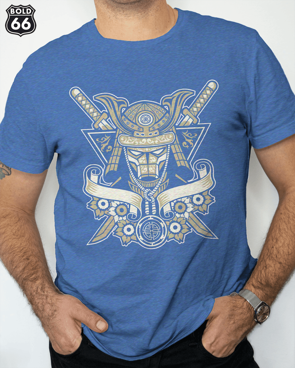 Nome do produto: COLEÇÃO PREMIUM - Camiseta Samurai