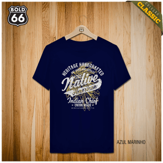 Nome do produto COLEÇÃO CLASSIC - Camiseta Native American