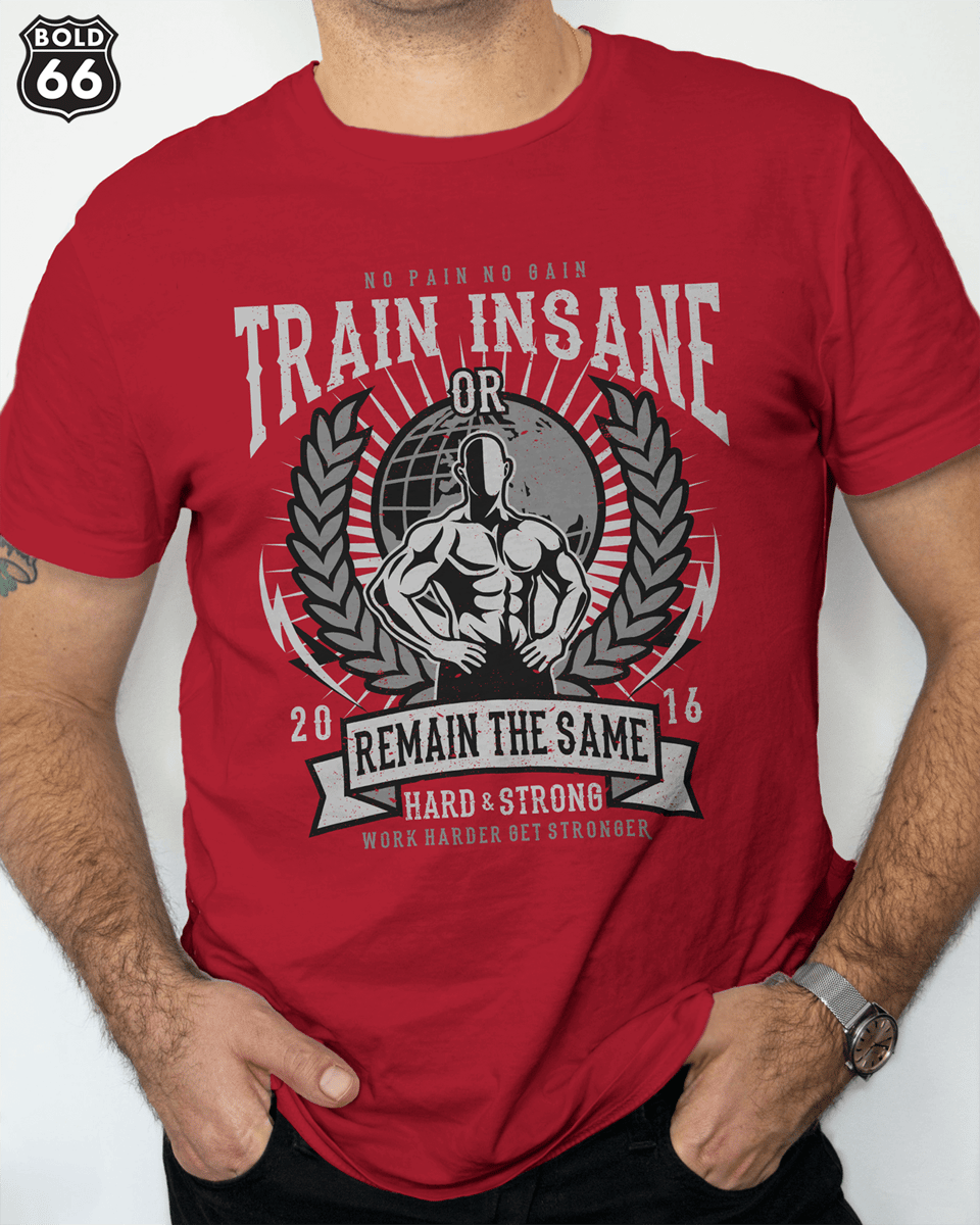 Nome do produto: COLEÇÃO CLASSIC - Camiseta Train Insane