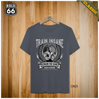 Nome do produto COLEÇÃO CLASSIC - Camiseta Train Insane
