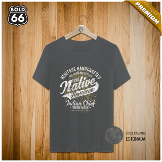 Nome do produto COLEÇÃO PREMIUM - Camiseta Native American