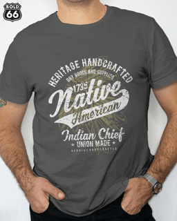 Nome do produto COLEÇÃO CLASSIC - Camiseta Native American