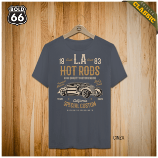 Nome do produto COLEÇÃO CLASSIC - Camiseta L.A Hot Rods