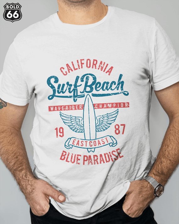 COLEÇÃO CLASSIC - Camiseta Surf Beach