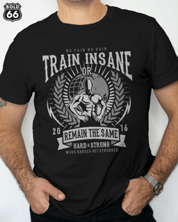 Nome do produto COLEÇÃO CLASSIC - Camiseta Train Insane