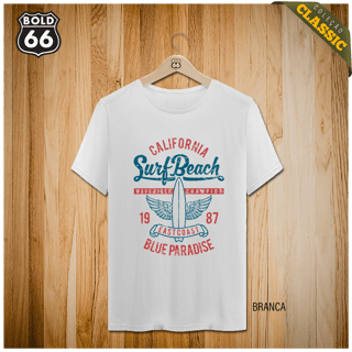 Nome do produto COLEÇÃO CLASSIC - Camiseta Surf Beach